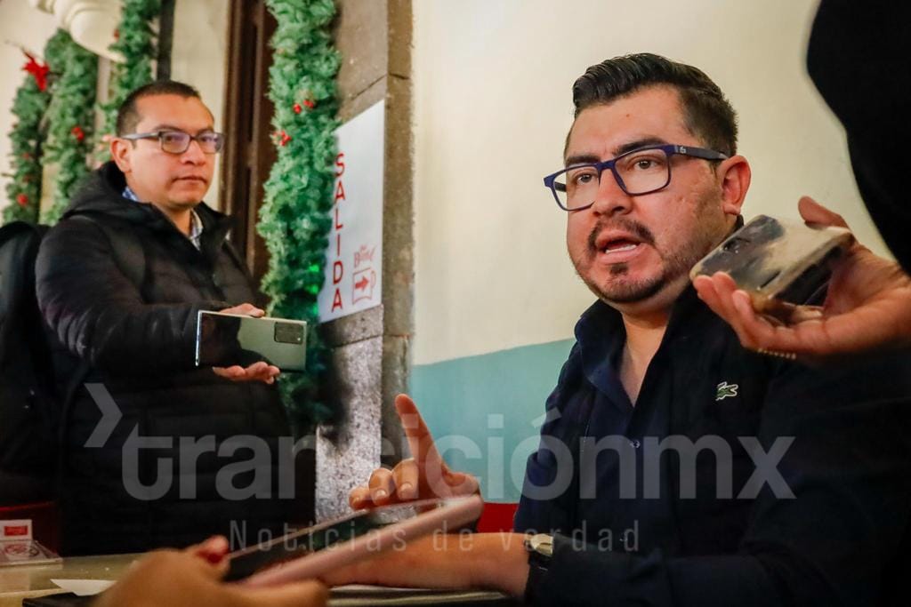 Javier Torres en rueda de prensa