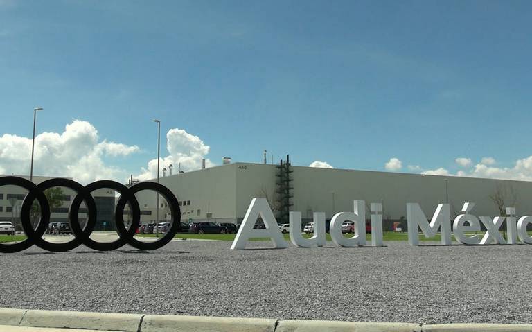 Audi México en huelga