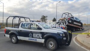 Choque entre patrulla de Yauhquemehcan y vehículo particular deja un hombre muerto en un hospital