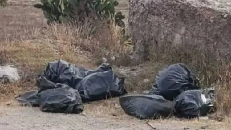 Encuentran 5 cuerpos sin vida dentro de bolsa de plástico en Puebla