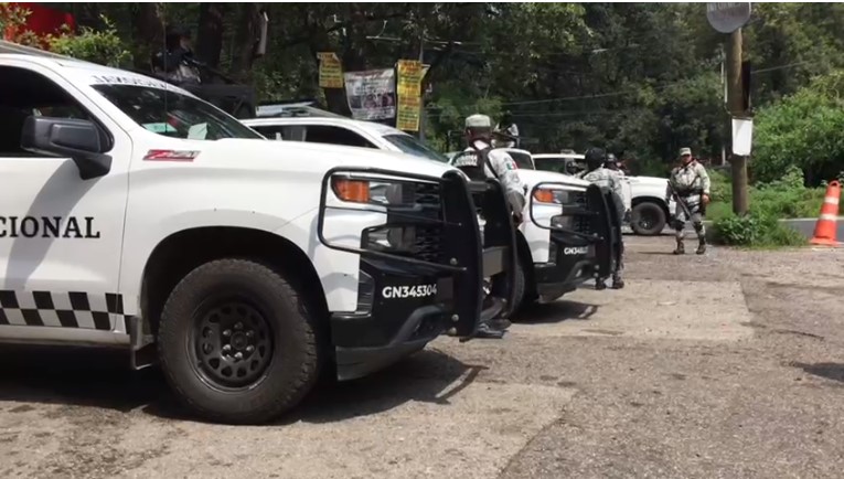 Enfrentamiento entre Guardia Nacional y talamontes en Morelos