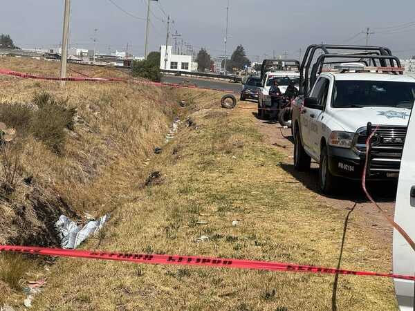 Hallan cuerpo calcinado de una mujer en Tlaxco