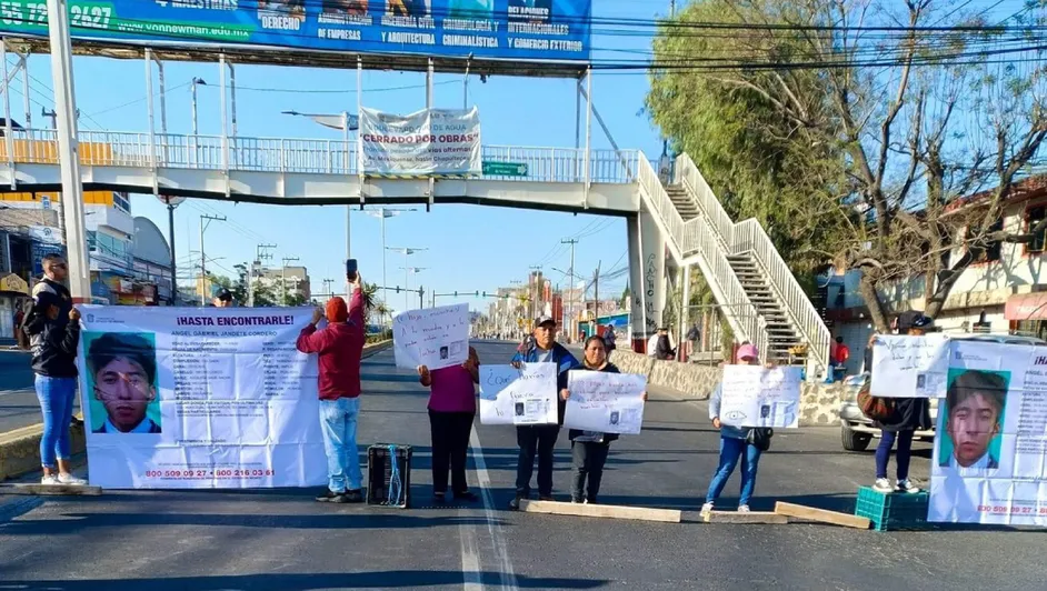 Por desapareción de un menos bloquean la México-Pachuca