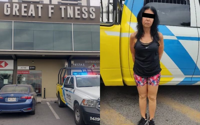 Mujer arranca a mordidas el dedo de otra en gimnasio de Monterrey