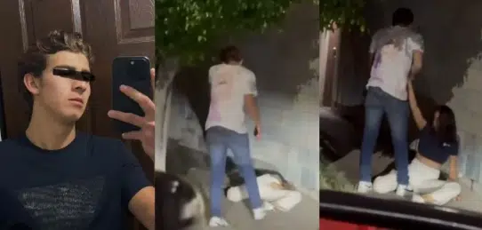 Joven deja inconciente a su novia en plena calle de Guanajuato