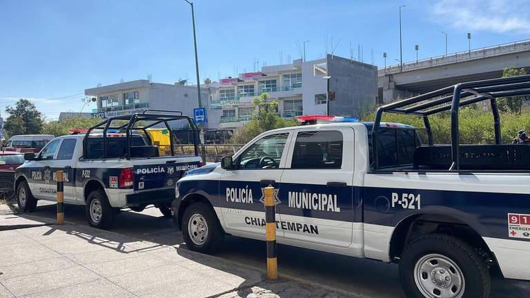 Patrulla de Chiautempan arrolla a una mujer