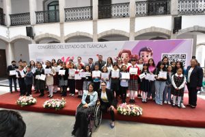 Celebran la 16a edición del Parlamento Infantil Tlaxcala 2025