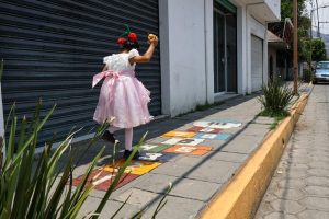 Ciudadanos de San Juan Totolac Celebran el Día del Niño con Arte Urbano