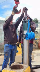 Tocatlán mejora su sistema de agua potable con nueva bomba y limpieza de tanques