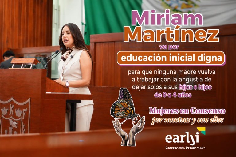 Pide Miriam Martínez educación inicial digna en Tlaxcala