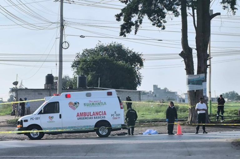 Fallece motociclista atropellado en Huamantla