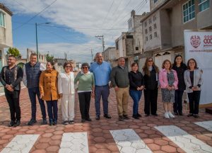 Apizaco entrega pavimentación con adoquín en la colonia Loma Florida en beneficio de más de mil 500 habitantes