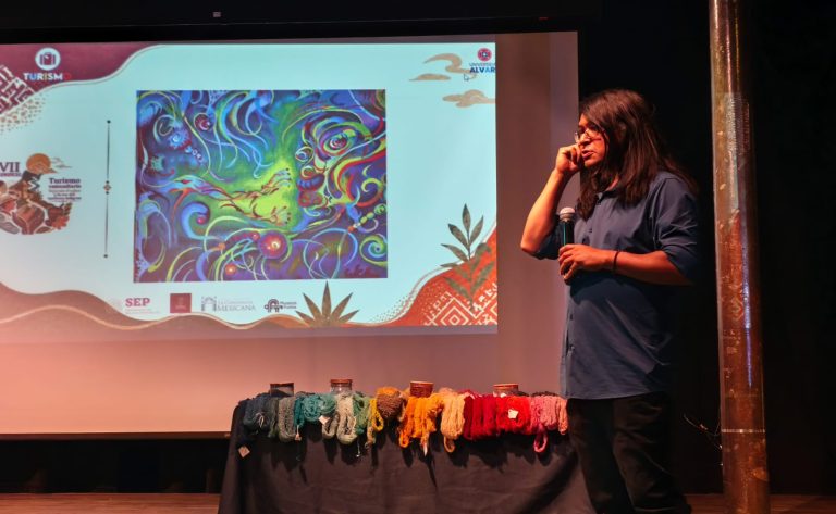 Ignacio Netzahualcoyotl el artista tlaxcalteca que llevó el arte textil a los cinco continentes
