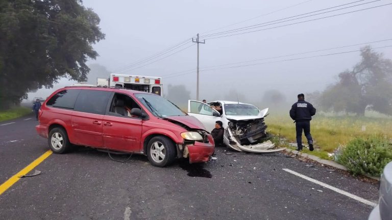 Un muerto y tres heridos tras fuerte accidente en la Ixtenco–Zitlaltepec