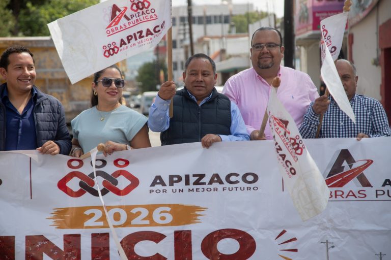 Gobierno de Apizaco inicia la rehabilitación de la avenida Juárez