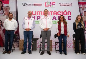Fortalecen Pepe Chedraui y MariElise Budib seguridad alimentaria con entrega de despensas en San Francisco Totimehuacan