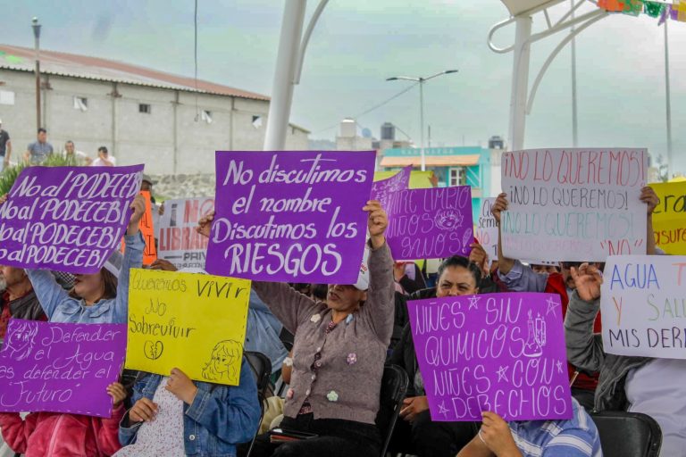 Habitantes de San Pedro Ecatepec reiteran rechazo al PODECIBI y niegan agresiones contra autoridades