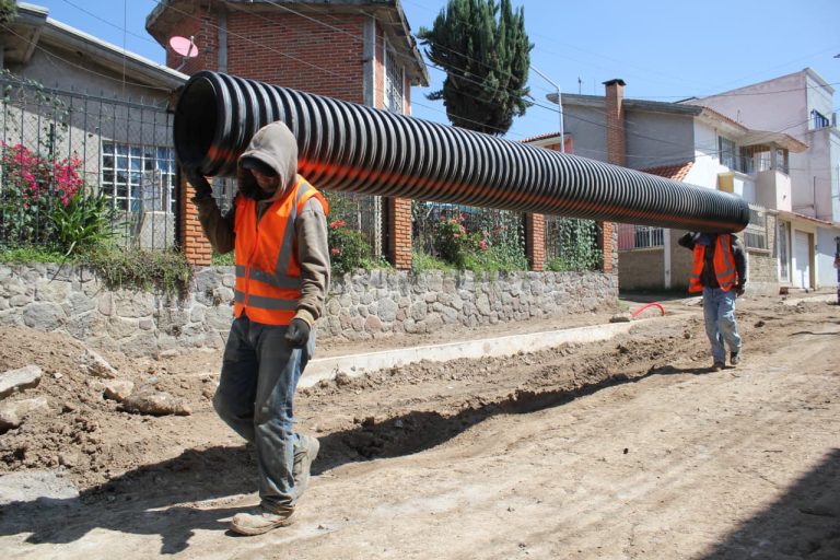 Avanza Gobierno de Pepe Chedraui con trabajos de rehabilitación vial en San Sebastián de Aparicio