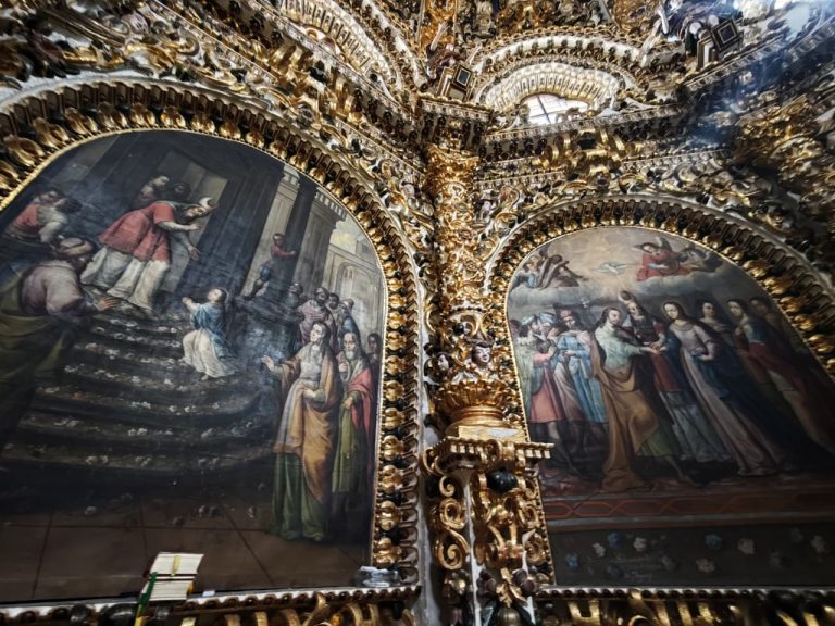Joya barroca de Tlaxcala atrae a turistas nacionales y extranjeros