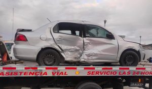 Accidente involucra a tres vehículos en Apizaco