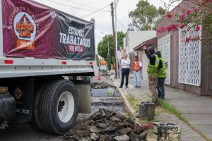 Supervisa Pepe Chedraui acciones de bacheo en la capital poblana