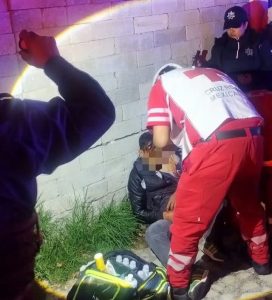Atienden a masculino baleado en Apizaco
