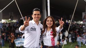 Ante 10 mil tlaxcaltecas, PAN unge a Miriam Martínez para encabezar defensa de Tlaxcala