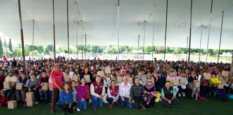Lleva Gobierno de Pepe Chedraui programa “Alimentación Imparable” a San Felipe Hueyotlipan
