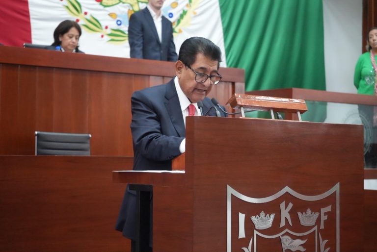 Presenta Héctor Ortiz iniciativa para actualizar la Ley Orgánica del Poder Judicial de Tlaxcala
