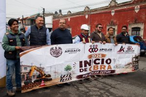 Invierten en Apizaco 5 mdp en repavimentación de avenida Moctezuma