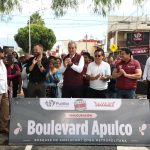 Inaugura Pepe Chedraui rehabilitación vial del Bulevar Apulco