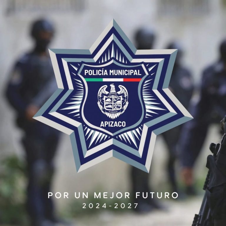 Retira seguridad pública de Apizaco dos mantas atribuidas a grupos delictivos