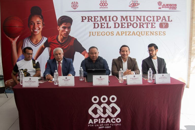 Presenta Ayuntamiento de Apizaco convocatoria al Premio Municipal del Deporte 2026