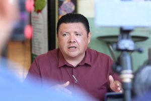 Busca Moctezuma Bautista defender la soberanía en la capital