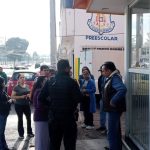 Balean a masculino frente al Colegio Español en Tzompantepec