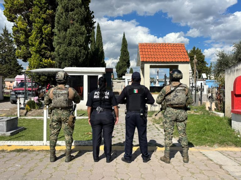 Implementará Policía de Apizaco operativo de Día de Muertos en coordinación con la Secretaría de Marina