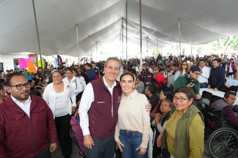 Favorece Pepe Chedraui a familias de San Francisco Totimehuacan con acciones de seguridad y obra pública