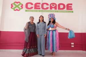MariElise Budib inaugura el nuevo CECADE Dormitorio, que permitirá ampliar los talleres de capacitación y desarrollo del DIF Puebla Capital