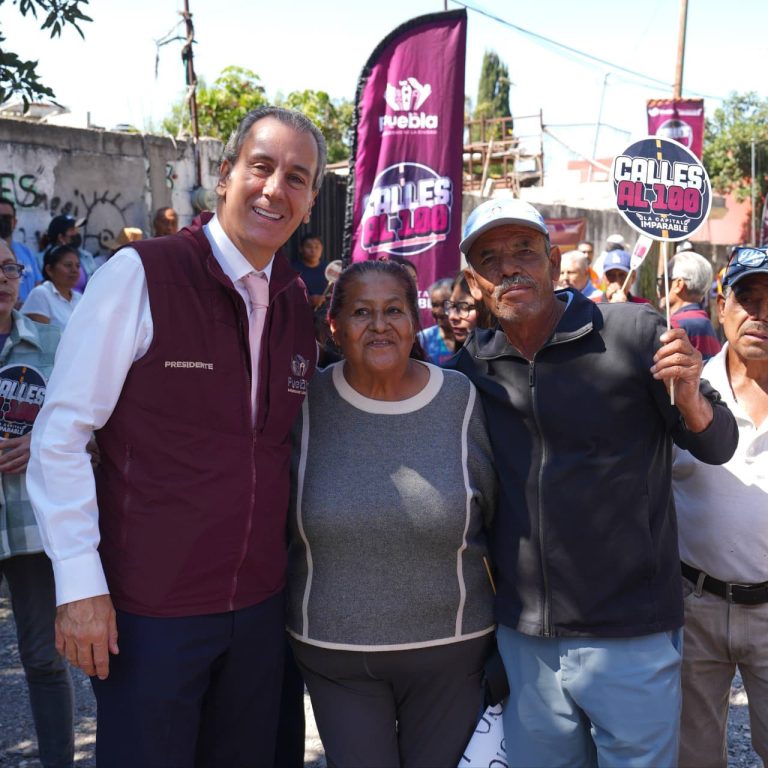 Impulsa Pepe Chedraui pavimentación de vialidades en Guadalupe Hidalgo